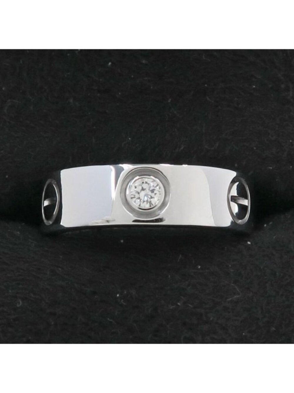 Cartier Love Ring Half Diamond 49